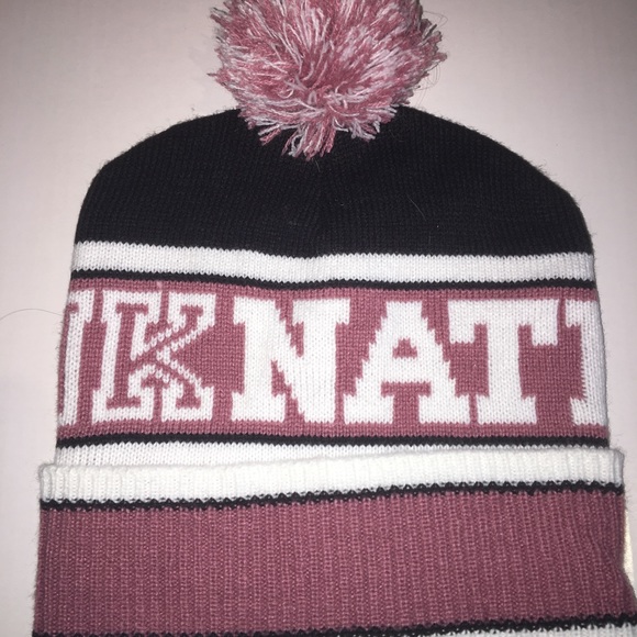 Victoria's Secret Pink Nation Beanie - Picture 2 of 2